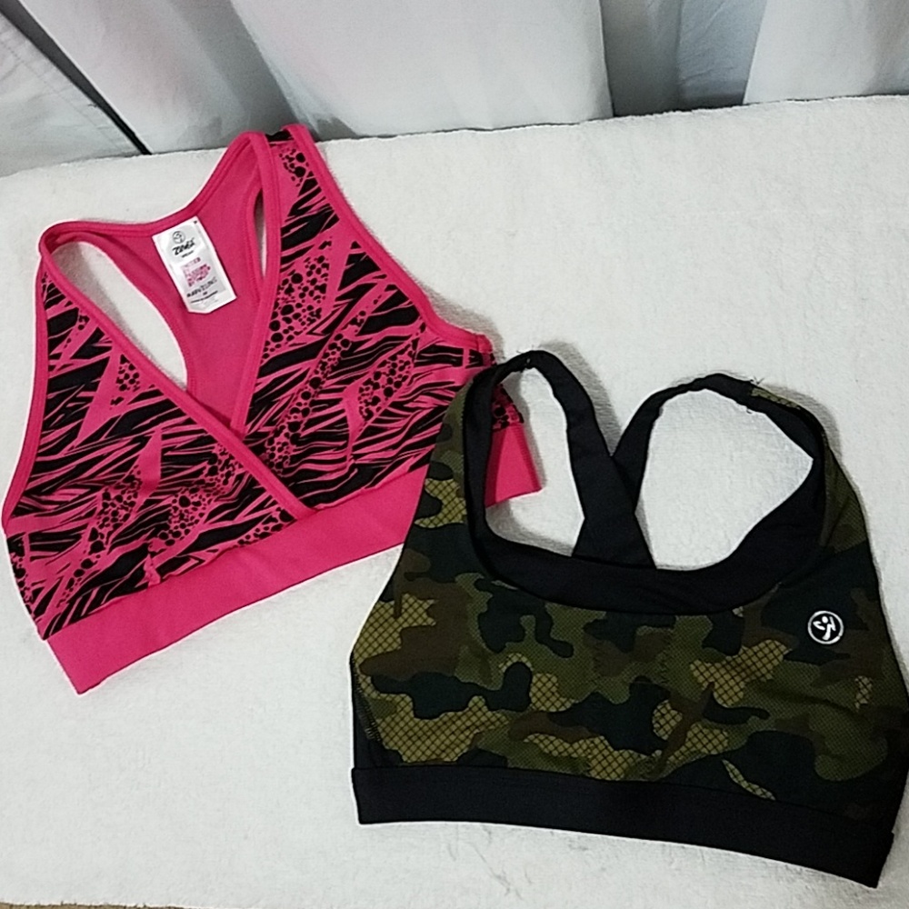 2 Authentic Zumba Wear Sports bra